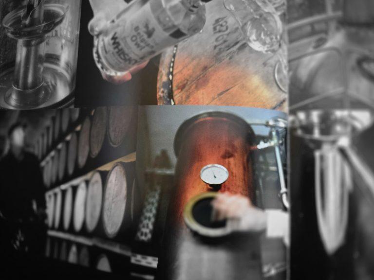 La Production De Whisky De Grain.