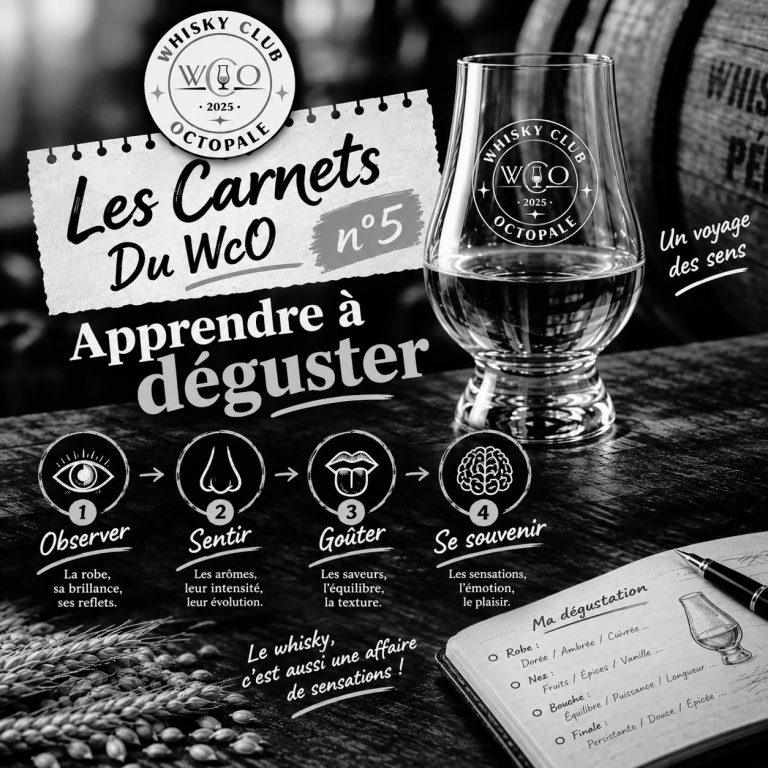 Les Carnets Du WcO N°5 — Apprendre A Déguster.