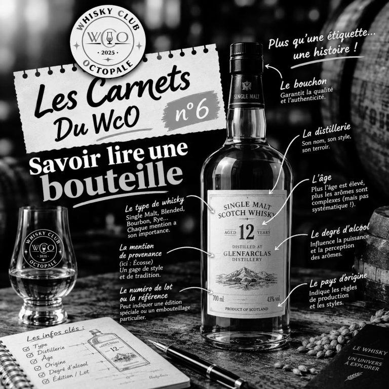 Les Carnets Du WcO N°6 — Savoir Lire Une Etiquette De Whisky.
