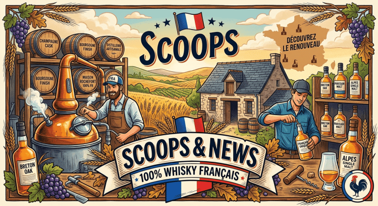 Scoops & News 100% Whisky Français.
